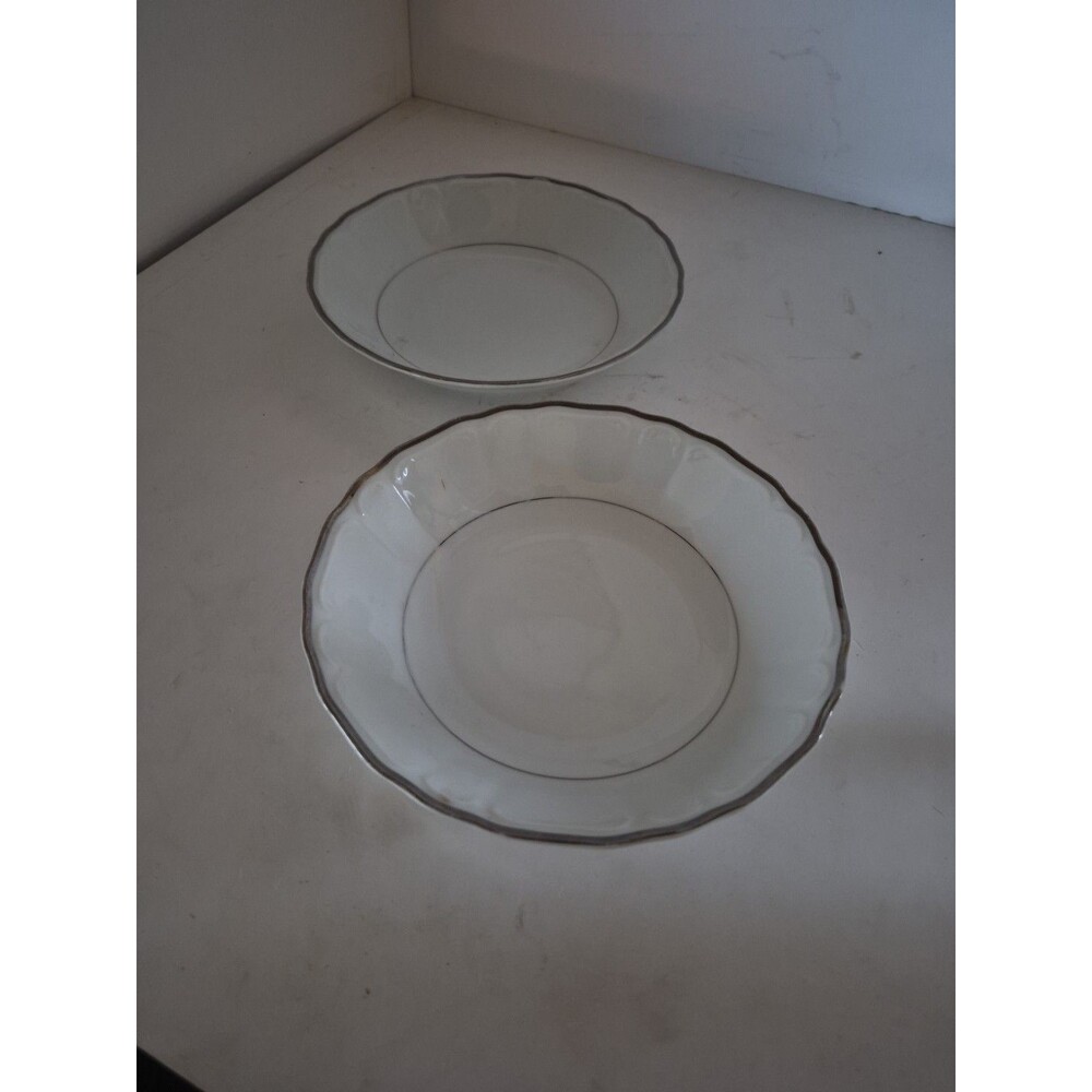 Harmony House Silver Sonata Set of 2 Soup Bowls